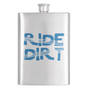 Ride Dirt Hip Flask