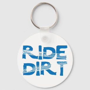 Ride Dirt Key Ring