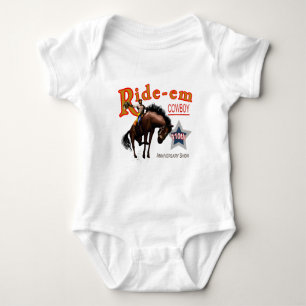 Ride-em Cowboy! Baby Bodysuit