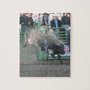 Ride 'em cowboy jigsaw puzzle