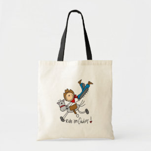 Ride 'Em Cowboy Stick Figure Bag