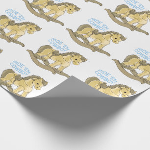 Ride 'Em Cowboy Wrapping Paper