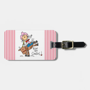 Ride Em Cowgirl T-shirts and Gifts Luggage Tag