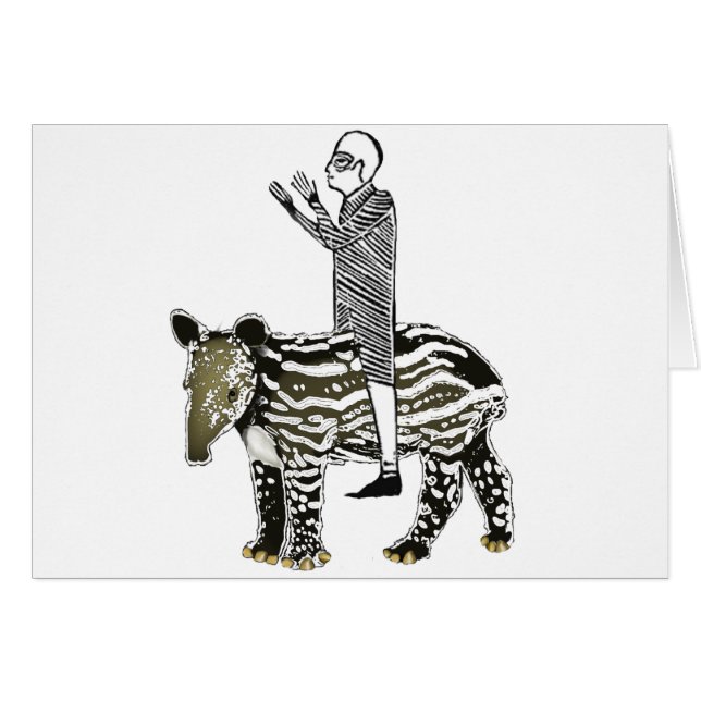 Ride em' tapir (Front Horizontal)