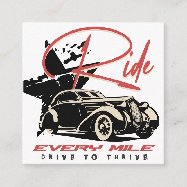 Ride Every Mile Enclosure Card (Front)