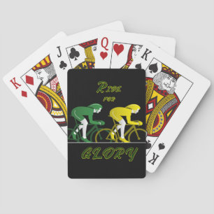 Ride For Glory Canvas Art Playing Cards