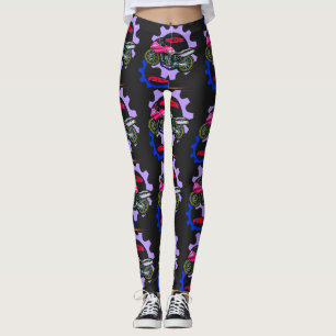 Ride Free and Safe Motorbike Leggings