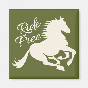 Ride Free custom magnet