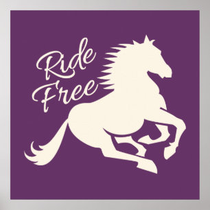 Ride Free custom poster
