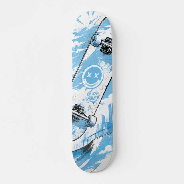 Ride Free Skateboard Deck (Front)