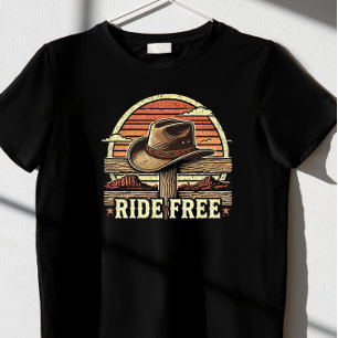"Ride Free." T-Shirt