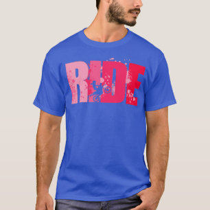 Ride Girls Ride Dirt Bikes Motocross Lovers T-Shirt