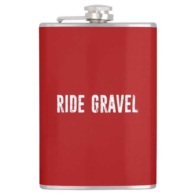 Ride Gravel Hip Flask (Front)