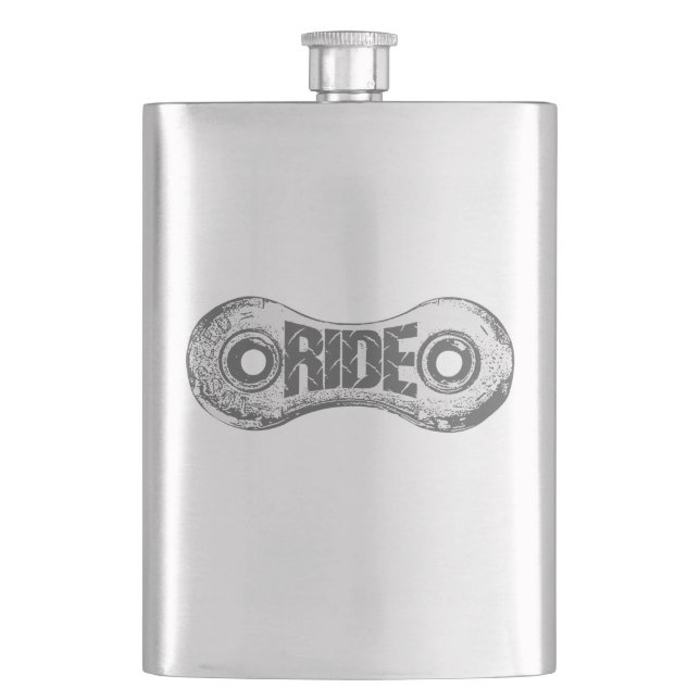 Ride Hip Flask (Front)
