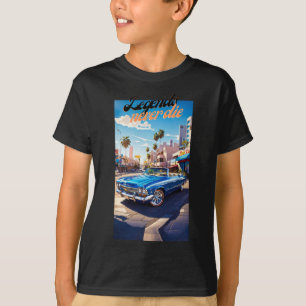 Ride In The Heart Of The City Sticker T-Shirt