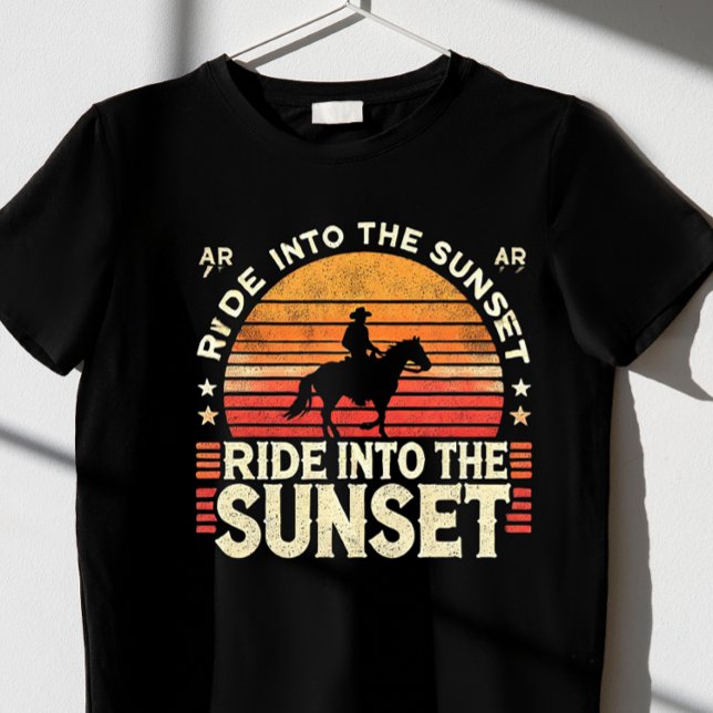 Ride in the sunset T-Shirt (Creator Uploaded)