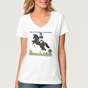 Ride Into Endless Possibilities Inspirational Ho T-Shirt