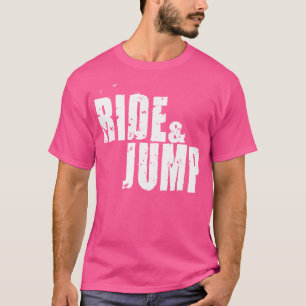 Ride Jump Motocross Bmx Boys Girls T-Shirt