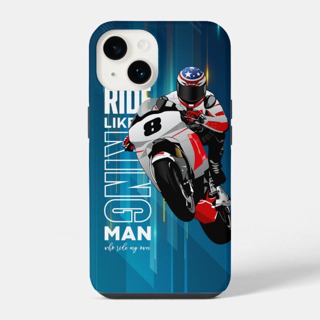 Ride Like a King |  iPhone Case (Back)