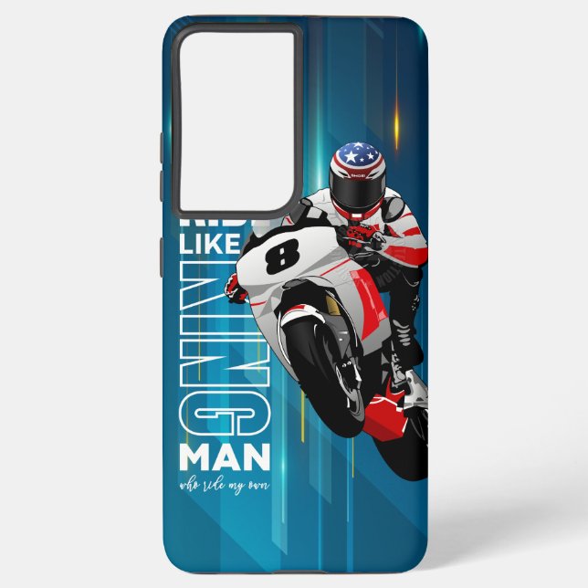Ride Like a King |  Samsung Galaxy S21+ Case (Back)