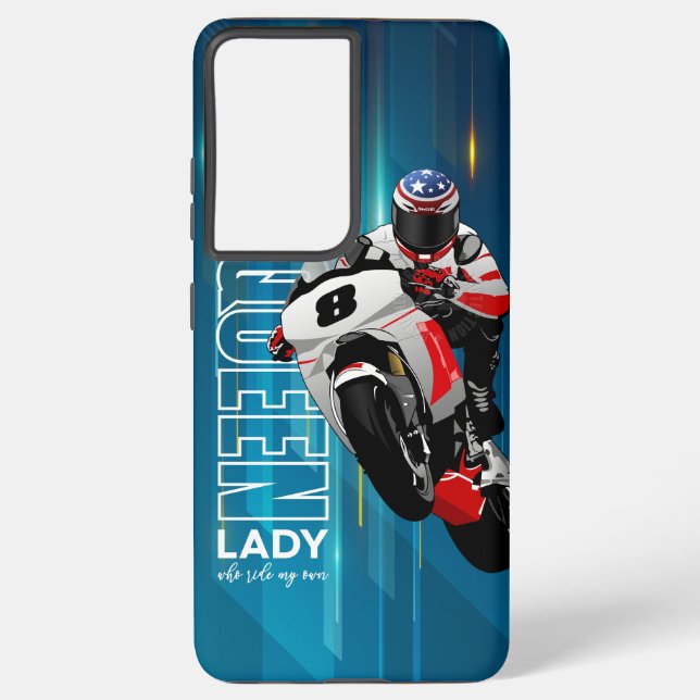 Ride Like a Queen |  Samsung Galaxy S21+ Case (Back)
