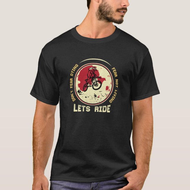 Ride Like a Warrior: Biker's Hamlet  T-Shirt (Front)