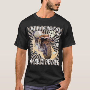 Ride Like a Warrior: Biker's Hamlet T-Shirt