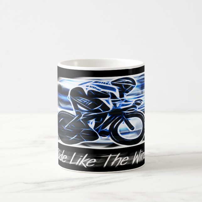 Ride Like The Wind - Cyclist's Drinks Mug (Center)
