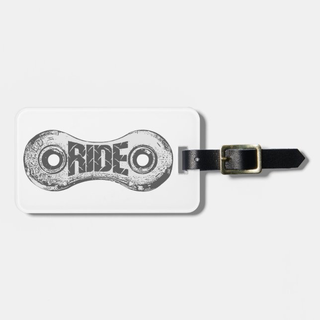 Ride Luggage Tag (Front Horizontal)