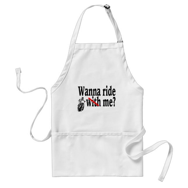 Ride Me Standard Apron (Front)