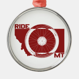Ride Montana Metal Tree Decoration