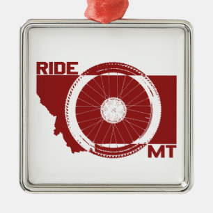 Ride Montana Metal Tree Decoration