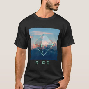 Ride Mountain Ski Snowboard Skiing Snowboarding Do T-Shirt