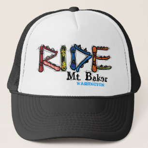 Ride Mt. Baker Washington snowboard hat