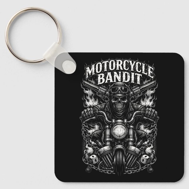 Ride of the Iron Bandit Key Ring (Front)