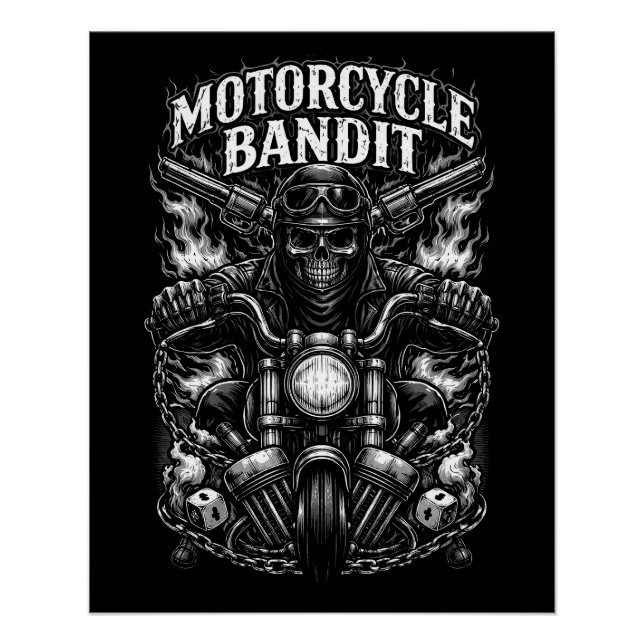 Ride of the Iron Bandit Poster (Front)