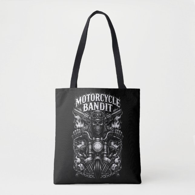 Ride of the Iron Bandit Tote Bag (Front)