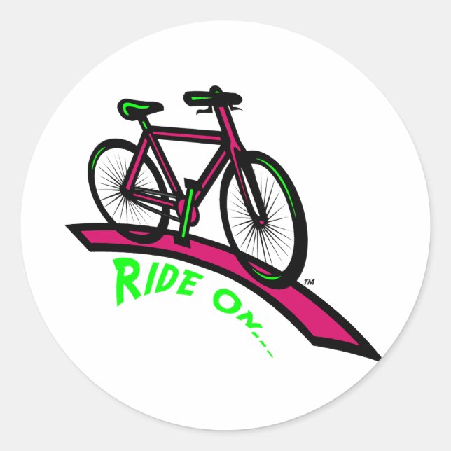 Ride On Stickers (Front)