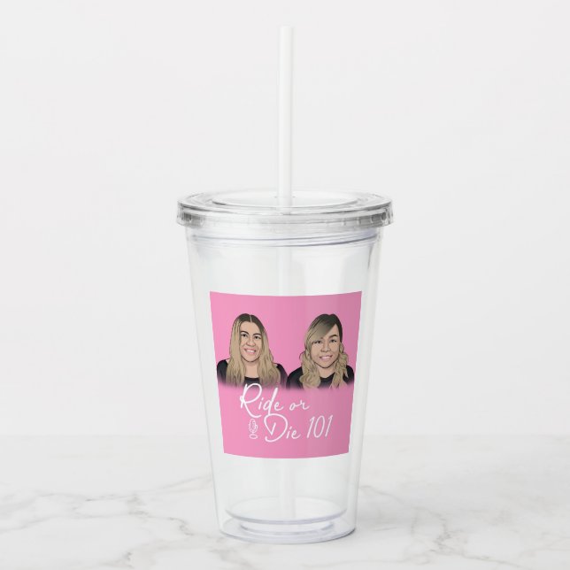 Ride or Die 101 Tumbler (Front)
