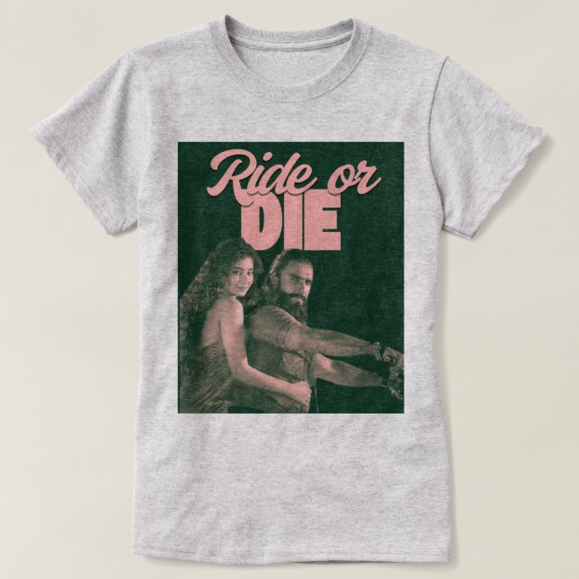 Ride or Die (Dhurandhar) T-Shirt (Design Front)