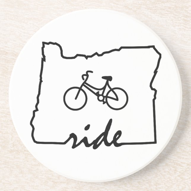 Ride Oregon (Cycling) Coaster (Front)