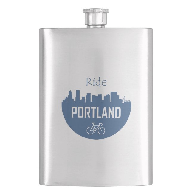 Ride Portland Hip Flask (Front)