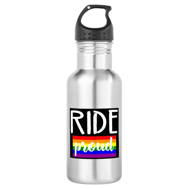 Ride Proud Cycling 532 Ml Water Bottle (Front)
