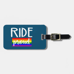 Ride Proud Cycling Luggage Tag