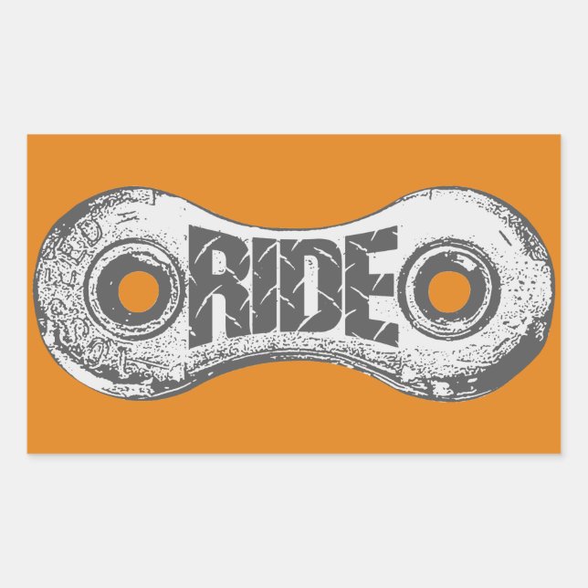 Ride Rectangular Sticker (Front)