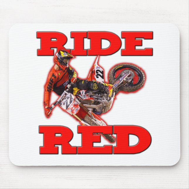 Ride ReD 13 Mouse Mat (Front)