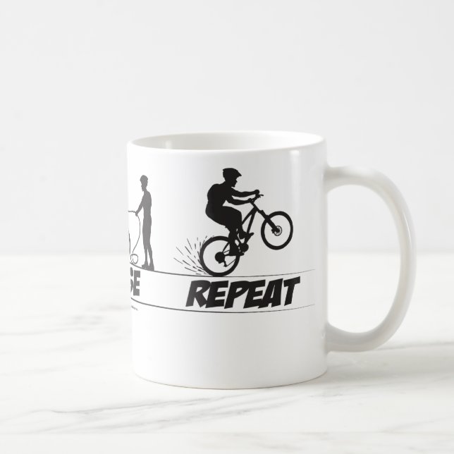 Ride Rinse Repeat Mug (Right)