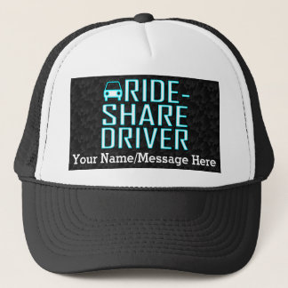 Ride Share Driver Rideshare Driving Personalised Trucker Hat