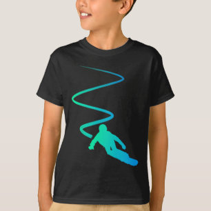 Ride Ski Snowboard Skiing Goggles Snow Snowboarder T-Shirt