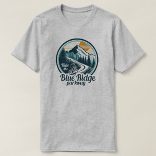 Ride The Blue Ridge Parkway Cycling T-Shirt